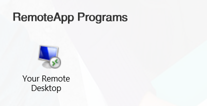 Remote Login Applications Setup 2
